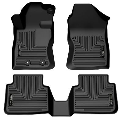 Husky Liners Weatherbeater Floor Mats 2024 - 2025 Subaru Crosstrek Impreza Front 2nd Row 3-pc Black