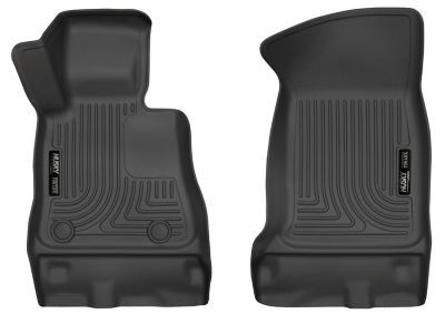 Husky Liners Weatherbeater Floor Mats 2016 - 2024 Chevy Camaro Convertible Coupe Front Row 1-pc Black