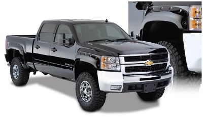 Image showing  Fender Flares Pocket Style 2007-2013 Chevy Silv 1500 2007-2014 Chevy Silv 2500 HD 3500 HD Excludes Dually