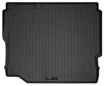 Husky Liners Weatherbeater Cargo Liner 2018 - 2025 Jeep Wrangler JK/JL 4-Door with Cloth Seats without Subwoofer 1-pc Black