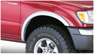 Image showing  Fender Flares OE Style 1995 - 2004 Toyota Tacoma Compatible with 4WD Model Only Front Rear 4-pc Black