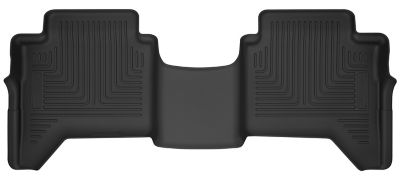 Image showing  X-act Contour Floor Mats 2019 - 2022 Ford Ranger SUPERCREW CAB ONLY 2nd Row 1-pc Black