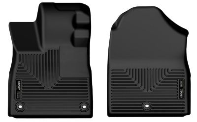 Husky Liners X-act Contour Floor Mats 2023 - 2025 Honda Pilot 2026 Honda Passport Front Row 2-pc Black
