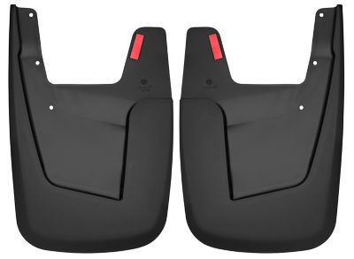 Husky Liners Custom Mud Guards 2019 - 2024 Ram 1500 without OEM Fender Flares Rear Set 2-pc Black