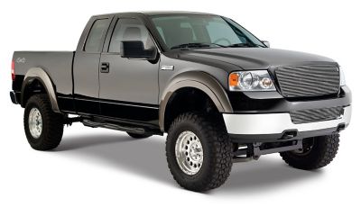 Husky Liners Fender Flares Extend-A-Fender Style 2004 - 2008 Ford F-150 Front Rear 4-pc Black