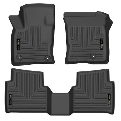 Husky Liners Weatherbeater Floor Mats 2020 - 2025 Lincoln Corsair Front 2nd Row 3-pc Black