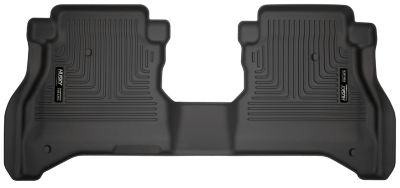 Husky Liners Weatherbeater Floor Mats 2020 - 2025 Jeep Gladiator 2nd Row 1-pc Black