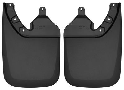 Husky Liners Custom Mud Guards 2016 - 2024 Toyota Tacoma with OEM Fender Flares Rear Set 2-pc Black