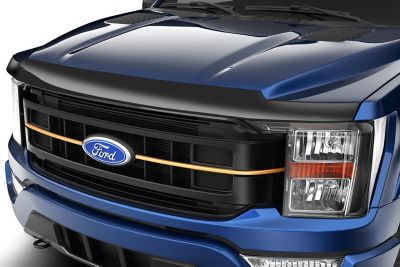 Husky Liners Hood Protector 2021 - 2025 Ford F-150 Tremor 2024 - 2025 Ford F-150 Platinum King Ranch - 1 pc. Smoke