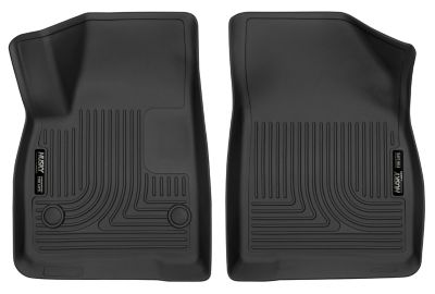 Husky Liners X-act Contour Floor Mats 2017 - 2025 Cadillac XT5 GMC Acadia 2019 - 2025 Chevy Blazer Front Row 2-pc Black