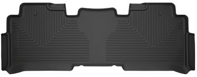 Image showing  Weatherbeater Floor Mats 2018 - 2025 Honda Odyssey 2nd Row 1-pc Black