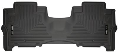 Husky Liners Weatherbeater Floor Mats 2018 - 2024 Lincoln Navigator 2nd Row 1-pc Black
