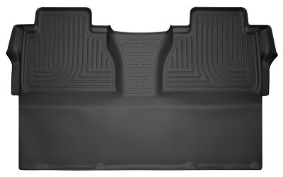 Husky Liners Weatherbeater Floor Mats 2014 - 2021 Toyota Tundra CREWMAX CAB ONLY 2nd Row 1-pc Black