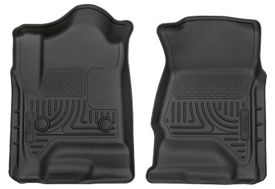 Husky Liners Floor Mats 2014-2020 Chevy Silverado/GMC Sierra Cadillac Escalade/ESV Yukon/Yukon XL Suburban Tahoe Black