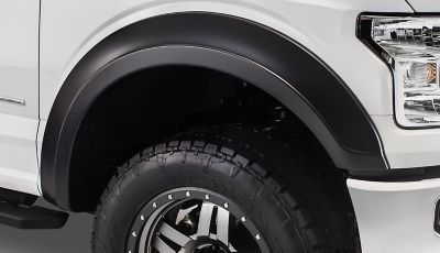 Image showing  Fender Flares Extend-A-Fender Style 2015 - 2017 Ford F-150 Excludes Models with Tech Package Black