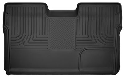 Husky Liners X-act Contour Floor Mats 2009 - 2014 Ford F-150 SUPERCREW CAB ONLY Full Coverage 2nd Row 1-pc Black