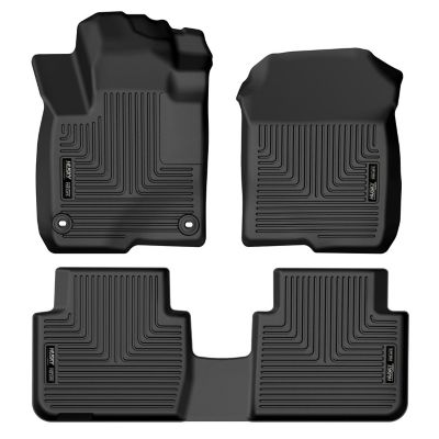 Husky Liners Weatherbeater Floor Mats 2024 - 2025 Honda HR-V Front 2nd Row 3-pc Black