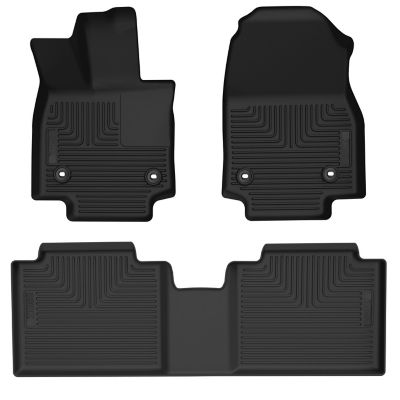 Husky Liners Weatherbeater Floor Mats 2024 - 2025 Lexus RX350 Lexus RX450H Front 2nd Row 3-pc Black