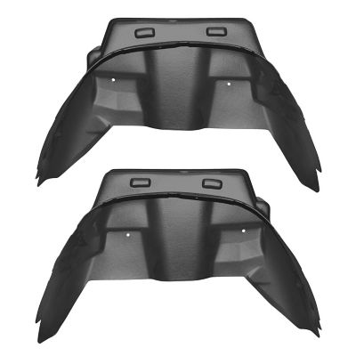Husky Liners Wheel Well Rear Guards 2019 - 2025 Dodge Ram 1500 New Body Style Excludes TRX Model Rear 2-pc Black