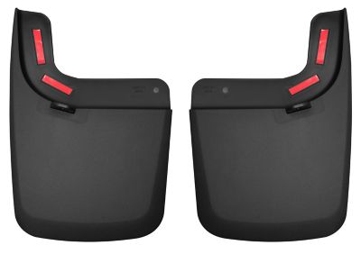 Husky Liners Custom Mud Guards 2017 - 2022 Ford F-250 F-350 Super Duty with Single Rear Wheels OEM Fender Flares