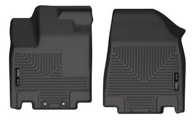 Husky Liners Weatherbeater Floor Mats 2022 - 2025 Infiniti QX60 2022 - 2025 Nissan Pathfinder Front Row 2 pc., Black