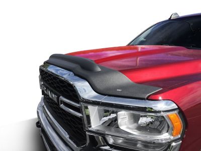 Image showing 1 th Husky Liners Hood Protector 2010 - 2018 Dodge Ram 2500 3500 - 1 pc. Textured Black
