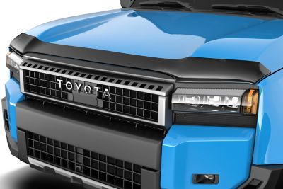 Husky Liners Aeroskin Hood Protector 2024 - 2025 Toyota Land Cruiser Low Profile Deflector / Bug Shield - 1 pc. Smoke