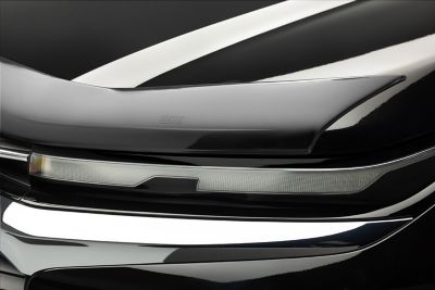 Husky Liners Aeroskin Hood Protector 2024 - 2025 Chevy Traverse Low Profile Deflector / Bug Shield - 1 pc. Smoke