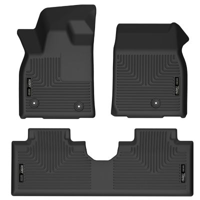 Husky Liners Weatherbeater Floor Mats 2021 - 2025 Ford Mustang Mach-E Front 2nd Row 3-pc Black
