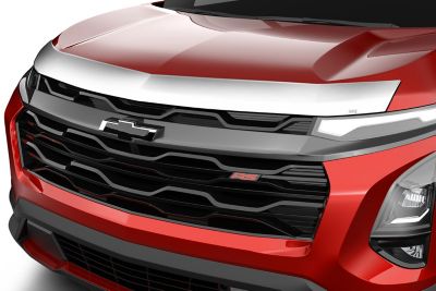 Husky Liners Aeroskin Hood Protector 2025 Chevy Equinox Low Profile Deflector / Bug Shield - 1 pc. Chrome