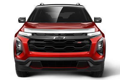 Image showing  Aeroskin Hood Protector 2025 Chevy Equinox Low Profile Deflector / Bug Shield - 1 pc. Chrome