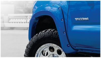 Image showing  Fender Flares Pocket Style 2005 - 2011 Toyota Tacoma Front Rear 4-pc Black