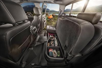 Image showing 2 th Husky Liners GearBox Storage Systems 2007-13 Chevy Silverado/GMC Sierra 1500 2007 -14 Chevy Silverado/GMC Sierra HD Ext Cab