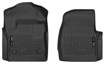 Husky Liners X-act Contour Floor Mats 2017 - 2025 Ford F-250/F-350 STANDARD CAB Front Row 2-pc Black