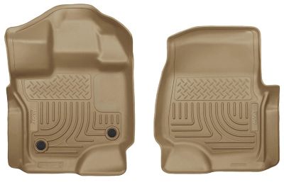 Husky Liners Floor Mats 2015-2025 Ford F-150 SUPERCREW CAB ONLY/SUPERCAB ONLY Includes 2022-2025 Lightning Model