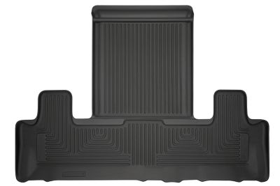 Husky Liners Weatherbeater Floor Mats 2018 - 2024 Ford Expedition Lincoln Navigator 3rd Row 1-pc Black