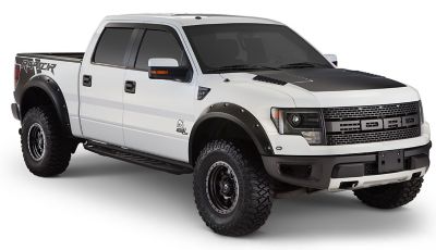 Husky Liners Fender Flares Pocket Style 2010 - 2014 Ford F-150 SVT Raptor Front Rear 4-pc Black
