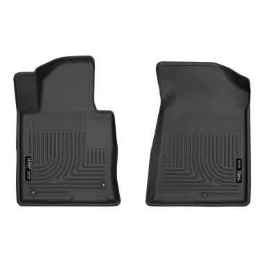 Image showing  X-act Contour Floor Mats 2015 - 2019 Hyundai Sonata 2016 - 2020 Kia Optima Front Row 2-pc Black