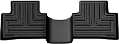 Image showing  Weatherbeater Floor Mats 2022 - 2025 Genesis GV70 2nd Row 1-pc Black