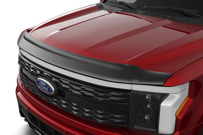 Image showing  Hood Protector 2023 - 2025 Ford F-150 Lightning - 1 pc. Textured Black