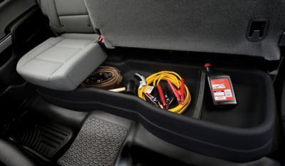 Image showing 1 th Husky Liners GearBox Storage Systems 2015 - 20 Ford F-150 SuperCab without subwoofer