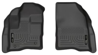 Husky Liners Weatherbeater Floor Mats 2010 - 2019 Ford Taurus Front Row 1-pc Black