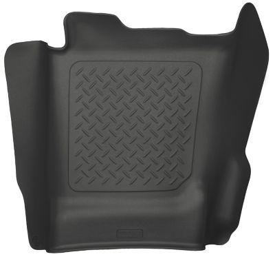 Husky Liners Floor Mats 2014-2019 Chevy Silv GMC Sierra 1500 2015-2019 Silv/Sierra 2500/3500 DOUBLE CREW CAB Center Hump