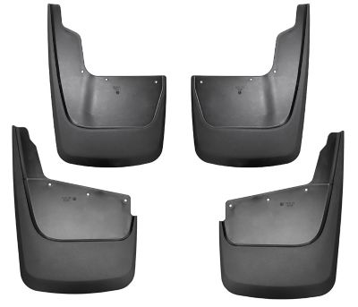 Husky Liners Custom Mud Guards 2020 - 2025 Chevy Silverado 2500/3500 HD Excludes Dually Front Rear Set 4-pc Black