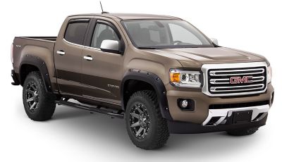 Husky Liners Fender Flares Pocket Style 2015 - 2020 GMC Canyon Excludes ZR2 Models Front Rear 4-pc Black