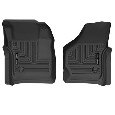 Husky Liners X-act Contour Floor Mats 1999 - 2007 Ford F-250/F-350 SuperDuty All Cab Sizes Front Row 2-pc Black