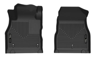 Image showing  X-act Contour Floor Mats 2018 - 2024 Nissan Kicks 2nd Row 2-pc Black