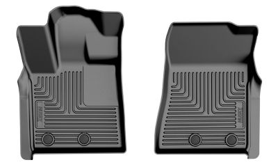 Husky Liners X-act Contour Floor Mats 2025 Infiniti QX80 2025 Nissan Armada Front Row 1-pc Black