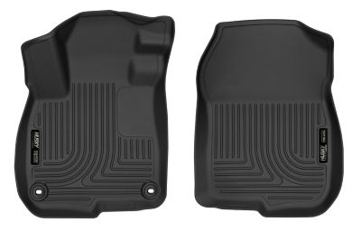Image showing  X-act Contour Floor Mats 2017 - 2022 Honda CR-V Front Row 2-pc Black