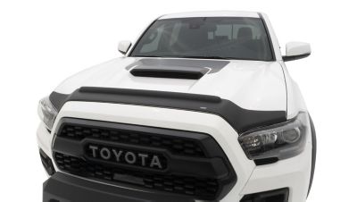 Husky Liners Hood Protector 2012 - 2015 Toyota Tacoma Low Profile Deflector / Bug Shield - 1 pc. Textured Black